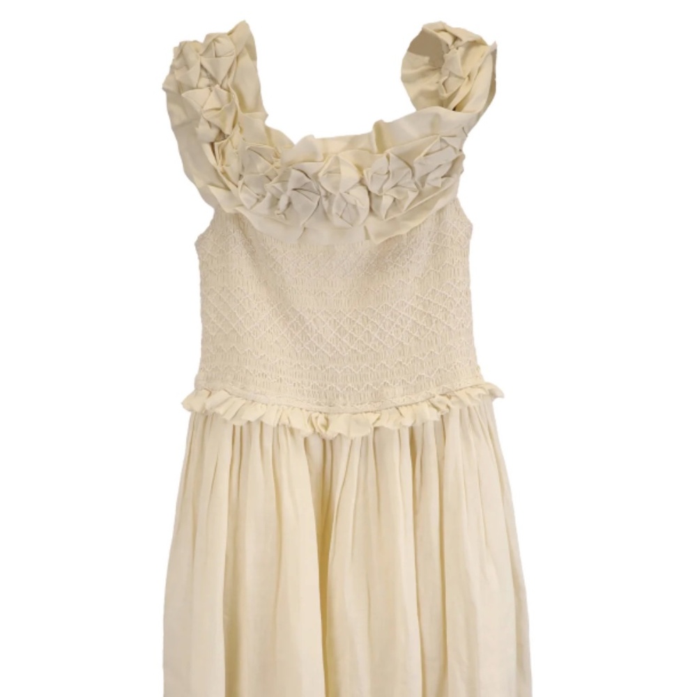 Sea New York Cream Midi Dress NWT